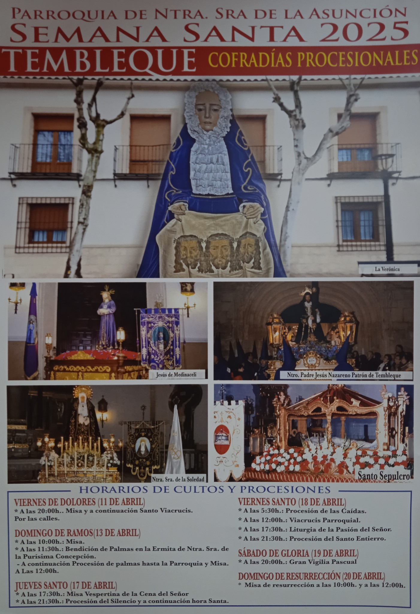 Semana Santa en Tembleque 2025 Tembleque